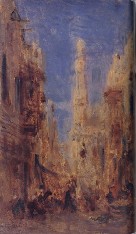 Felix Ziem Cairo Street oil painting picture